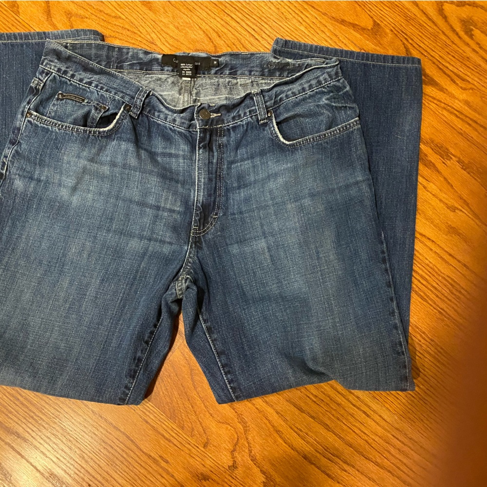 Calvin Klein men’s Jean 36 x 30 med blue